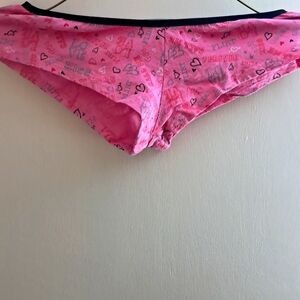 Pink Lace Low-Rise Panties